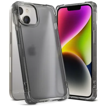 Ringke Fusion Bumper dėklas telefonui iPhone 14 Plus, pilkas