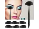 Silicone Eye Makeup Stencil Set, Black