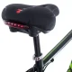 Rallex Sports Bicycle Saddle with Elastic Foam and LED Light, Black