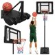Portable Adjustable Basketball Hoop 259cm Trizand