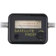 Satellite signal meter with audio indicator and backlight