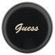 Guess Magnetic Script Metal Bluetooth Speaker, Black