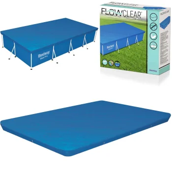 Bestway 58107 Frame Pool Cover, 400 x 211 cm