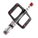 Rockbros BP2603 Platform Bicycle Pedals with Titanium Axle - Black