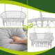 Double Garden Nest Swing Gardlov 300kg Hanging Chair, grey