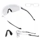 Rockbros 10172FW Photochromic Cycling Glasses with Corrective Insert White