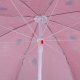 Adjustable Garden and Beach Umbrella with Tilt Function 150cm, Watermelon