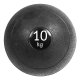 4Fizjo Slam Ball 10 kg Medicine Ball for Workouts, Black