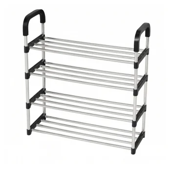 4-Tier Shoe Rack, 72 x 28 x 57 cm