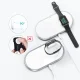 Choetech T317 2in1 Wireless Charger for Smartphone and Apple Watch, White