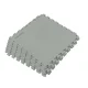 Dmuchane Foam Puzzle Pool Floor Mat 50 x 50 cm, 8 pcs, Grey