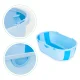 Ecotoys Foldable Baby Bath Tub with Temperature Indicator, Blue