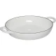 Le Creuset Gourmet Casserole Flower 26 cm 2.2 l White