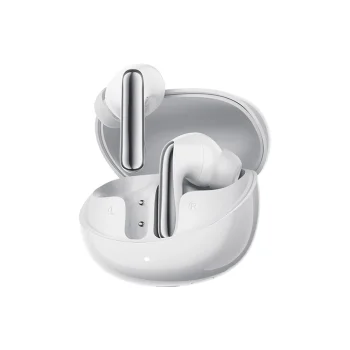Belaidės ausinės QCY MeloBuds N60 ANC LDAC Bluetooth 6.0, baltos