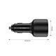 CC04 3-port PD130W car charger - black