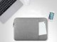 Laptop Sleeve Pouch Bag Cover Case 15.6\", Light Gray