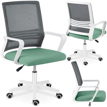 Sofotel Corta Ergonomic Mesh Office Chair, Grey-Green