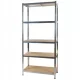 Malatec 5-Tier Storage Shelving Unit, 180x90x40 cm