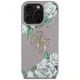 Guess iPhone 16 Pro Max Case Grained Roses Big 4G Logo, Purple