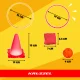 Kruzzel 3-in-1 Target Toss Game for Kids