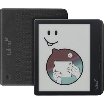 Tolino VISION COLOR eBook Reader, Black