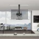 Maclean MC-976 Electric Ceiling and Floor TV Mount 32-55\"