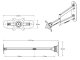 Monitor Wall Mount ARCTIC W1C Up to 49 Inches