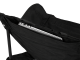 Folding Camping and Fishing Chair with Storage Pockets and Carry Bag, Black