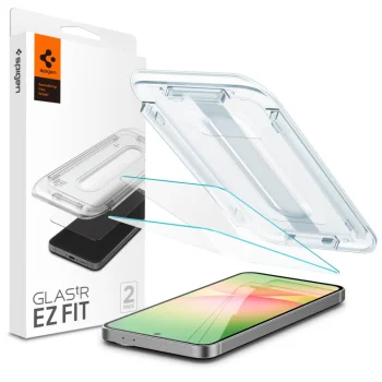 Spigen Glas.tR EZ Fit Tempered Glass for Samsung Galaxy S24 FE, 2 pcs