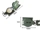 Professional Military Lensatic Compass, Metal Folding Body, Green