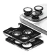 Ringke Camera Frame Protector Tempered Glass for iPhone 18 Pro / Pro Max, 2-Pack - Black