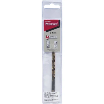 Makita M-FORCE HSS Metal Drill Bit 6.0x93mm