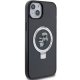 Karl Lagerfeld iPhone 15 Case Ring Stand Karl&Choupette MagSafe, Black
