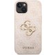 Guess 4G Big Metal Logo case for iPhone 15 - pink