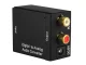 Optical Toslink SPDIF to 2x Cinch RCA Converter