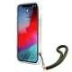 Guess GUHCP12MKSARKA Camouflage Case iPhone 12 / 12 Pro Khaki