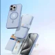 Dux Ducis Lawa Leather Case for Apple iPhone 15 Pro Max, Blue