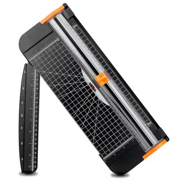 Paper Trimmer and Cutter for A4, A5, B5 Paper, Black