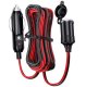 Car Cigarette Lighter Extension Cable 4m, 12-24V