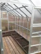 Greenhouse KLASIKA HOUSE 3 with Foundation, 2.35x3.17 m (7.45 m²), 6 mm Polycarbonate