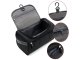 Hanging Travel Toiletry Bag Organizer for Men & Women, Waterproof, Black