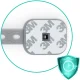 Ricokids Child Safety Cabinet Locks 798201, 6 Pack, Grey
