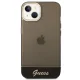 Guess Translucent Case for iPhone 14 Plus 6.7\" Black