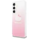 Hello Kitty Samsung Galaxy A55 Case IML Gradient Electrop Kitty Head, Pink