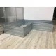 Raised Garden Bed Klasika Garden L-Shape, Galvanized, 150x150 cm