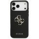 Guess iPhone 17 Pro Max Case Grained Big 4G & Classic Logo, Black
