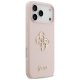 Guess Silicone Big 4G Script Phone Case Cover iPhone 17 Pro Max - Pink