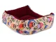 Pet Bed with Cushion for Dogs and Cats, XL, Beige