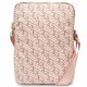 Guess Laptop Backpack Bag Rucksack, 10\'\', Pink Gcube Stripe