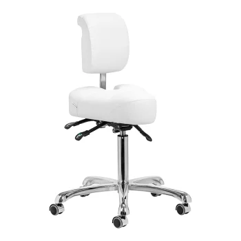 Podiatry Stool Giovanni 1005, White